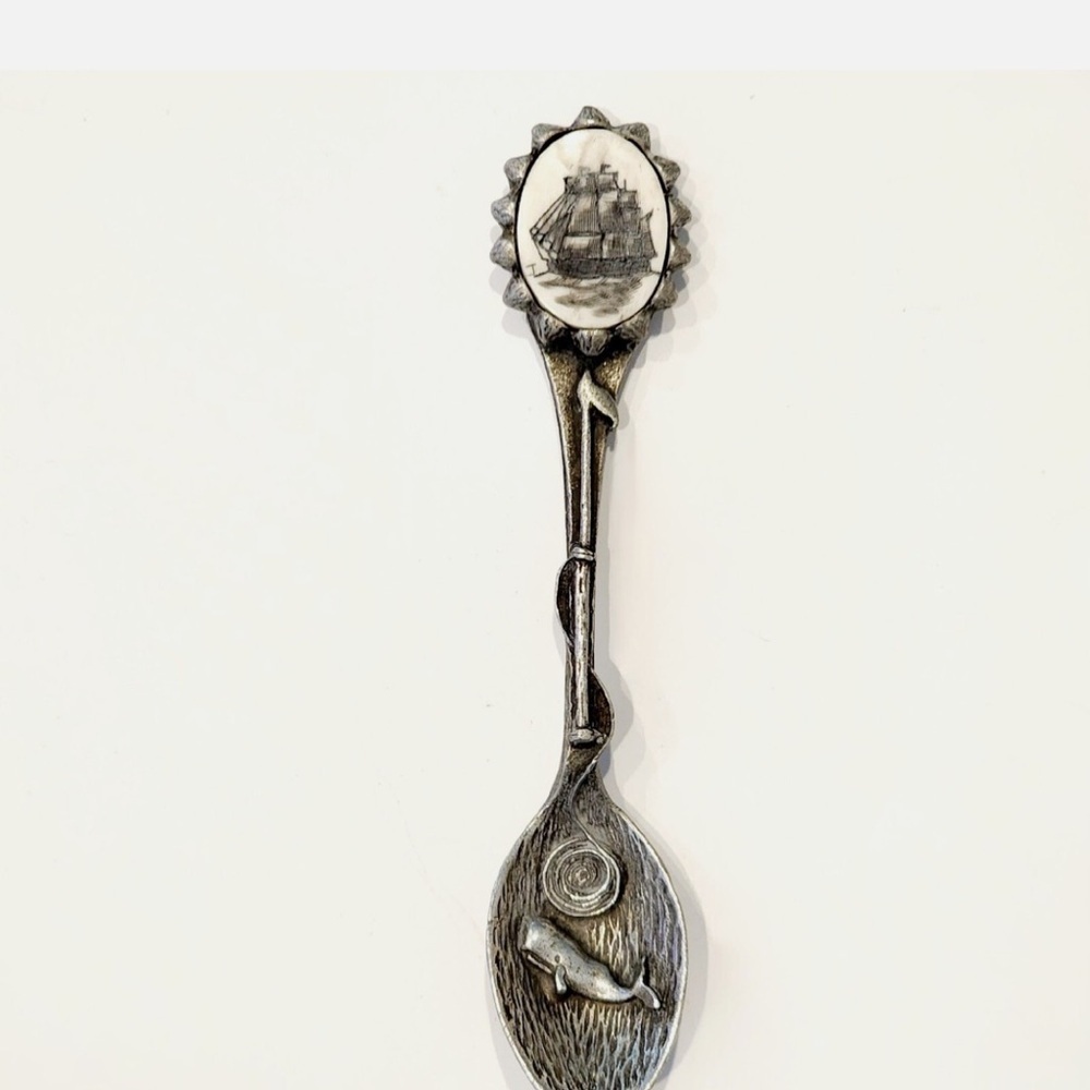 Vintage Nautical Silver Spoon